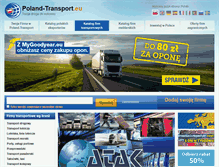 Tablet Screenshot of poland-transport.eu